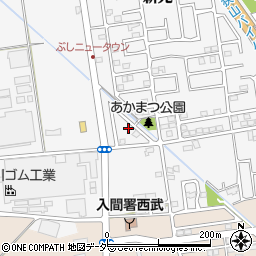 埼玉県入間市新光250-4周辺の地図