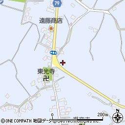 千葉県成田市名古屋622周辺の地図