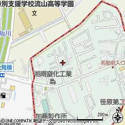 千葉県柏市豊四季945-492駐車場周辺の地図