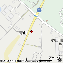 千葉県成田市青山384-19周辺の地図