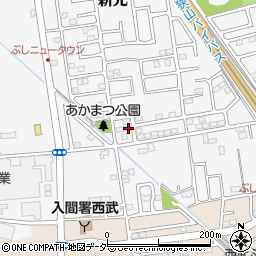 埼玉県入間市新光300-50周辺の地図