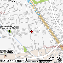 埼玉県入間市新光300-33周辺の地図