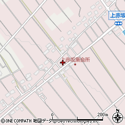埼玉県狭山市上赤坂166周辺の地図