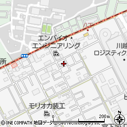 埼玉県川越市下赤坂628-16周辺の地図