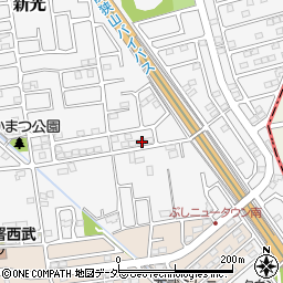 埼玉県入間市新光300-30周辺の地図