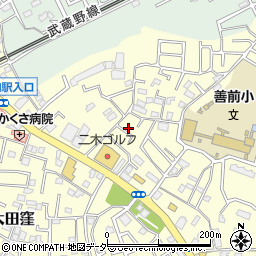 埼玉県さいたま市南区太田窪2348-13周辺の地図