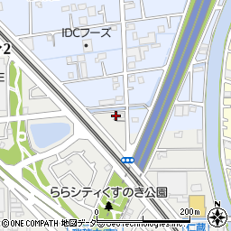 埼玉県三郷市仁蔵402周辺の地図