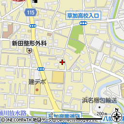 浅井自動車整備工場周辺の地図