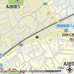 宅配クック１２３さいたま浦和店周辺の地図