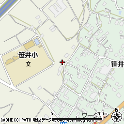 埼玉県狭山市笹井1550-1周辺の地図