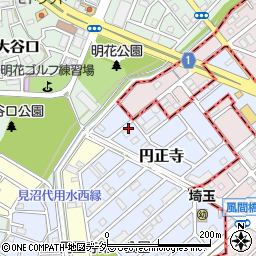 埼玉県さいたま市南区円正寺515-3周辺の地図