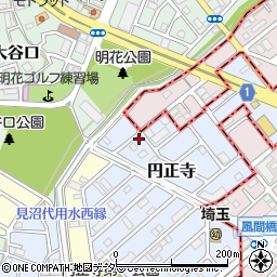 埼玉県さいたま市南区円正寺515-4周辺の地図