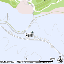 埼玉県飯能市苅生396周辺の地図
