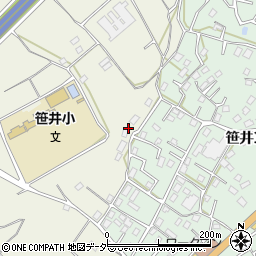 埼玉県狭山市笹井1550周辺の地図