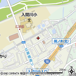 埼玉県狭山市鵜ノ木4-34周辺の地図