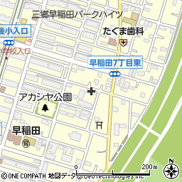 クリニックふれあい早稲田周辺の地図
