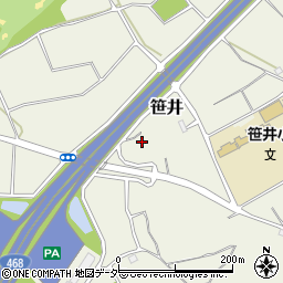 埼玉県狭山市笹井1997周辺の地図