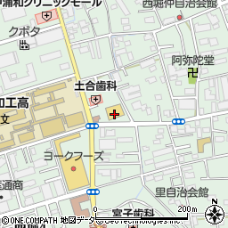 株式会社ジェーソン　浦和西堀店周辺の地図