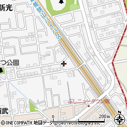 埼玉県入間市新光300-165周辺の地図