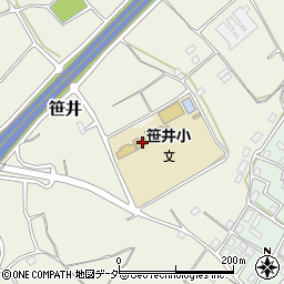 埼玉県狭山市笹井1700周辺の地図