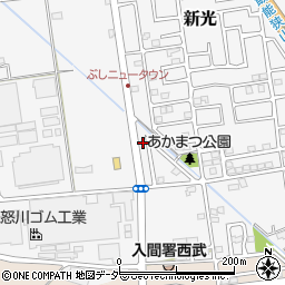 埼玉県入間市新光250-14周辺の地図