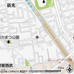 埼玉県入間市新光300-21周辺の地図