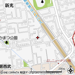 埼玉県入間市新光300-22周辺の地図