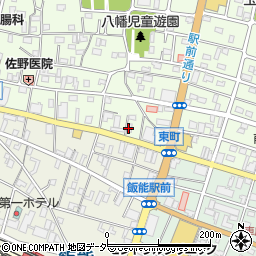 焼肉 牛三郎 飯能店周辺の地図