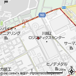 埼玉県川越市下赤坂593周辺の地図
