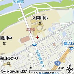 埼玉県狭山市鵜ノ木5-11周辺の地図