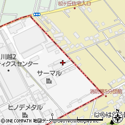 埼玉県川越市下赤坂569-10周辺の地図