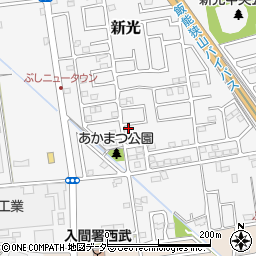 埼玉県入間市新光280-3周辺の地図