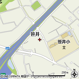 埼玉県狭山市笹井2002周辺の地図