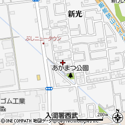 埼玉県入間市新光300-80周辺の地図