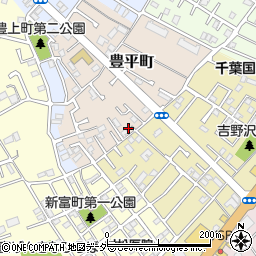 千葉県柏市豊平町4-1周辺の地図