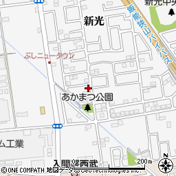 埼玉県入間市新光300-83周辺の地図