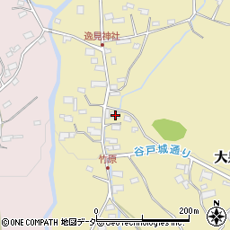 山梨県北杜市大泉町谷戸654周辺の地図