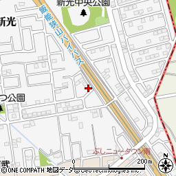 埼玉県入間市新光300-152周辺の地図