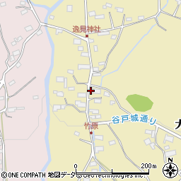 山梨県北杜市大泉町谷戸894周辺の地図