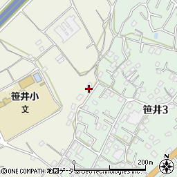 埼玉県狭山市笹井1553周辺の地図
