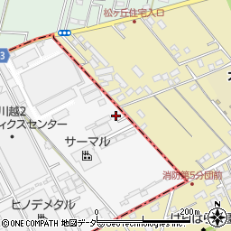 埼玉県川越市下赤坂570-1周辺の地図