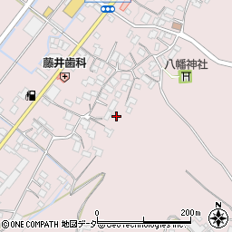 長野県伊那市上牧周辺の地図