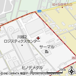 埼玉県川越市下赤坂575-3周辺の地図