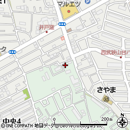埼玉県狭山市入間川1529-1周辺の地図