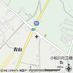 千葉県成田市青山386周辺の地図