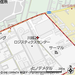 埼玉県川越市下赤坂576周辺の地図