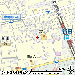株式会社カワチ薬品　新田駅前店周辺の地図