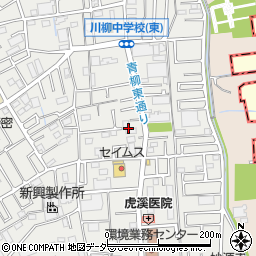 弥生鮨周辺の地図