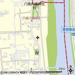 埼玉県八潮市八條4042-1周辺の地図