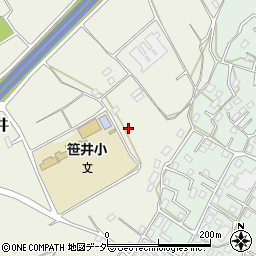 埼玉県狭山市笹井1677-1周辺の地図